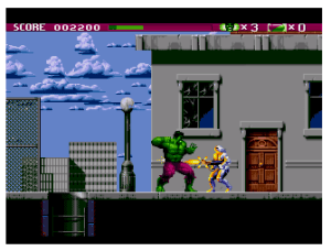 Incredible Hulk Sega Genesis