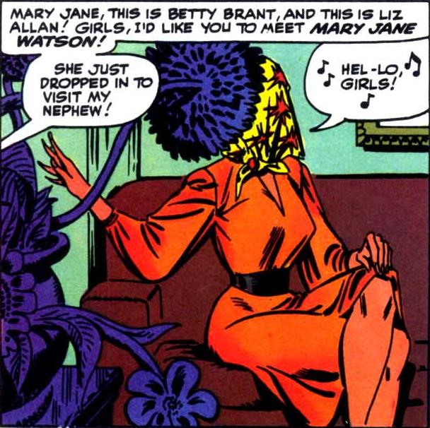 Mary Jane's first appearance.